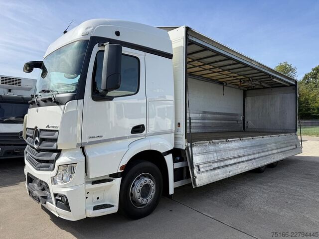 饮料卡车 MERCEDES-BENZ ACTROS 2545 L Getränkekoffer 8,15 m LBW 2 T*LENK