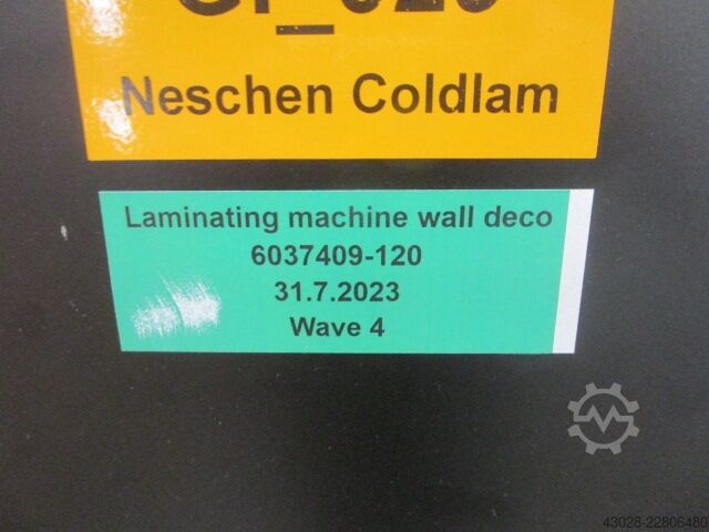 Plastificatrice NESCHEN COLDLAM 1650