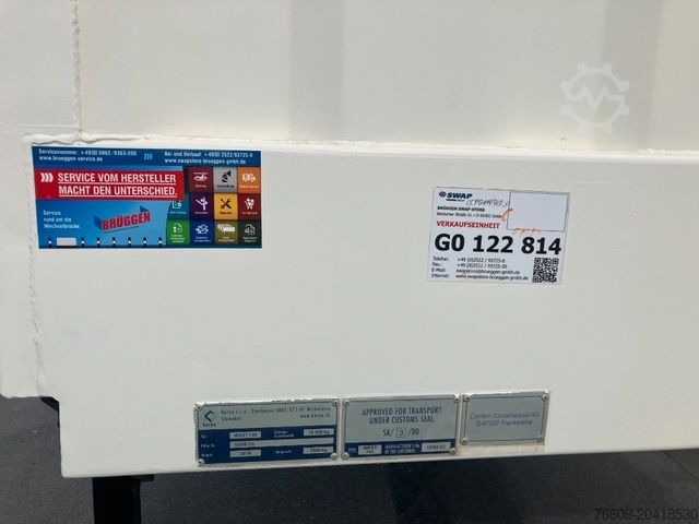 Prikolica sa zamjenjivim sandukom  Wechselbrücke Koffer