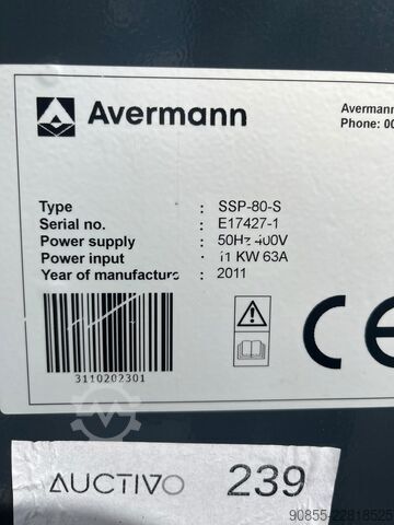 Prensa de parafuso Avermann SSP 80-S
