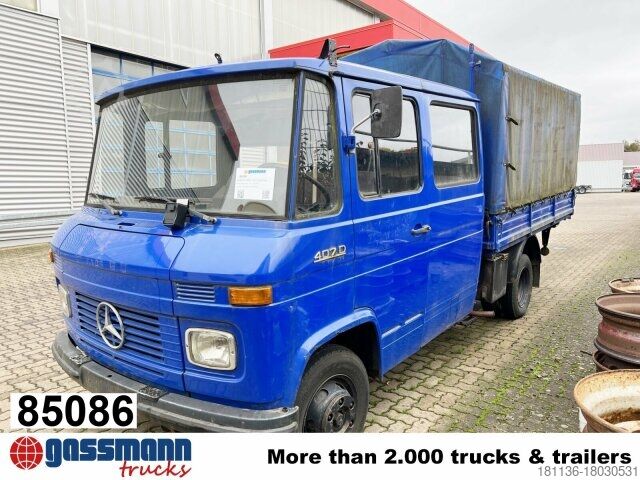 Dubă pick-up Mercedes-Benz L 407 D 4x2 Doka, Ex-THW