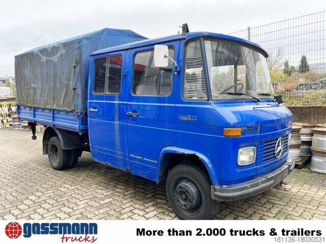 Dubă pick-up Mercedes-Benz L 407 D 4x2 Doka, Ex-THW