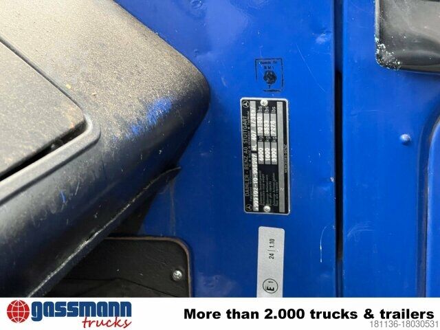 Pick-up furgon Mercedes-Benz L 407 D 4x2 Doka, Ex-THW