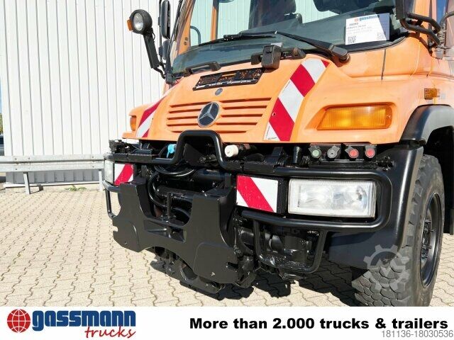 Spezial-LKW Unimog U 300 4x4, Kipper, Kommunalhydraulik, VarioPilot,