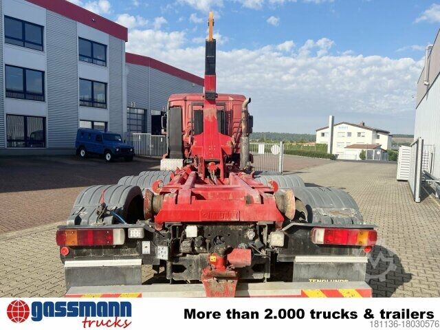 Камион с кука за контейнери MAN TGA 25.530 8x4-4 BL, Lift-/Lenkachse