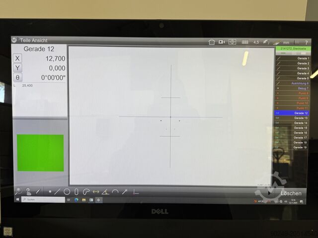 HITEC mätmikroskop QZW 1 400 x 250 mm HITEC Messtechnik Messmikroskop QZW 1 M3 Software