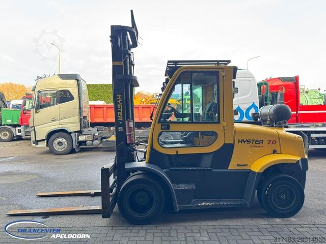 RORO-truck Hyster H7.0FT Sideshift, Vorkenversteller