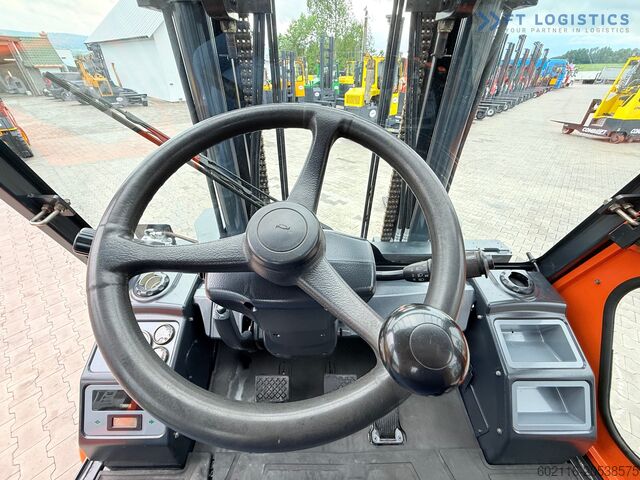 Four-wheel forklift DOOSAN 70 / DUPLEX / FORK 2500MM / POSITIONER