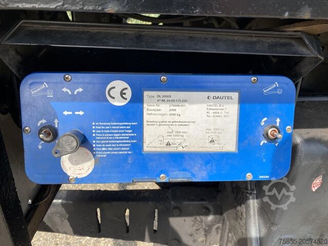 Resväska Samro 2-Axle Isobox 12.60x2.50x2.50/2x Steering Axle/NL