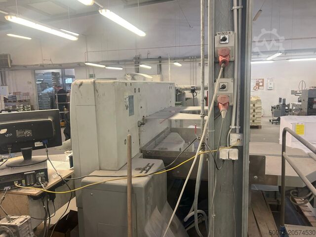 Pappersskärmaskin Polar Mohr 115 XT cutter Jogger Elevator