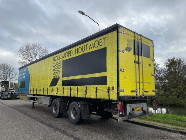 Skjutbara presenningar Bulthuis TI 20 G Steering Axle / Kooiaap / NL Trailer