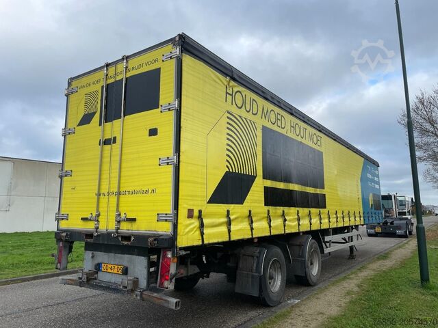 Skjutbara presenningar Bulthuis TI 20 G Steering Axle / Kooiaap / NL Trailer