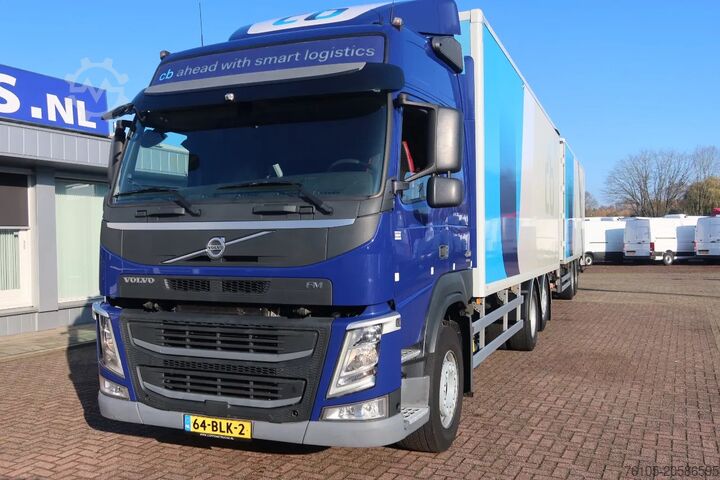 βαλίτσα Volvo FM 420 6x2 Bak + Dhollandia klep 1500 kg + Aanh...