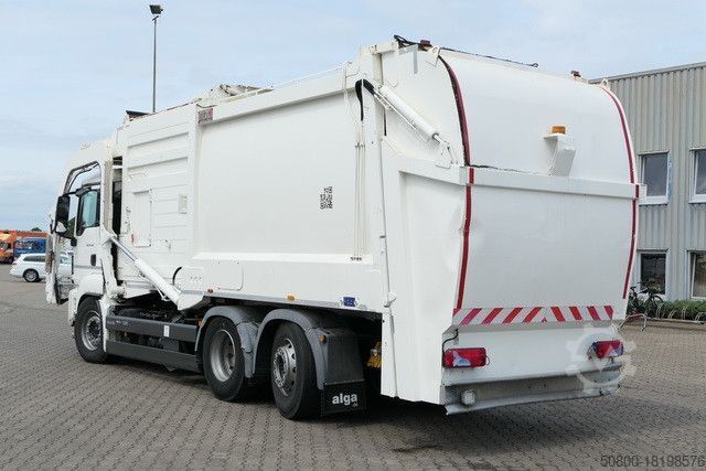 ごみ収集車 MAN 26.320 TGS BL 6x2, Überkopflader/Frontlader, AC