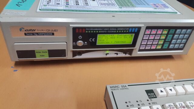 Gerador de sinal de vídeo programável Master MSPG-925SM