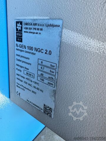Compresor cu piston OMEGA AIR Nitrogen Generator N-GEN 100