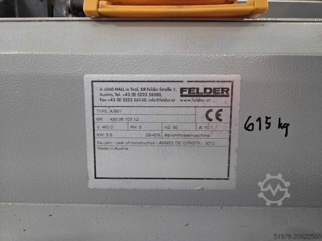 Abrichthobelmaschine FELDER A951