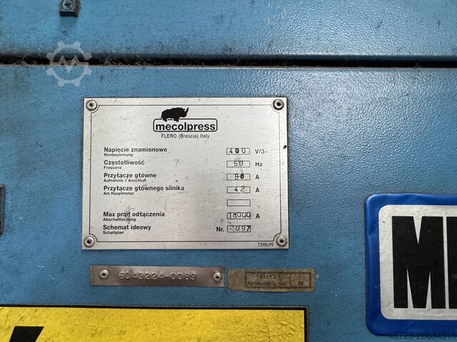 Presă de deformare la cald MECOL PRESS SEO 36