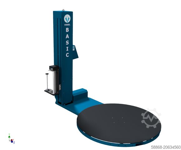 Puoliautomaattinen kuormalavapakkaus Vogel Verpackungen Basic