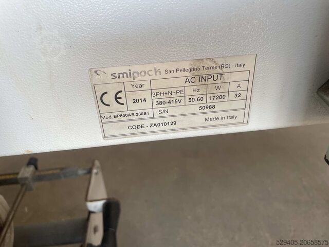 Macchina avvolgitrice Smipack BP800AR 280ST