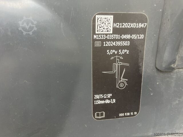 Περονοφόρα ανυψωτικά LPG Linde H30T-01