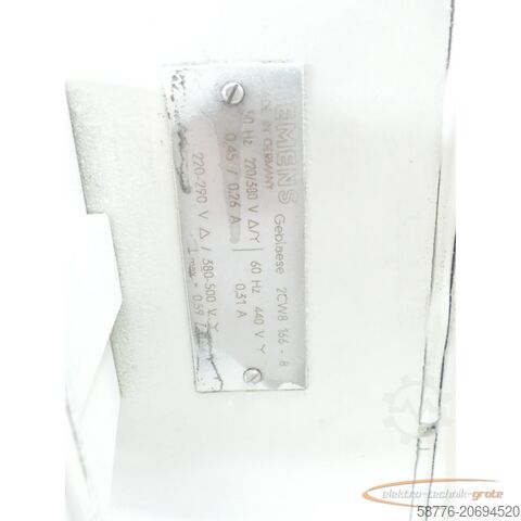 Siemens-motor Siemens 1PH5131-4CG40 - Z Hauptspindelmotor SN:E9L81781311005 mit 2CW8166-8