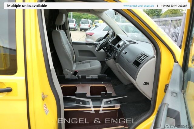 Skåpbil Volkswagen T5 Transporter 2.0 TDI PARKTRONIK EURO-5 2xSCHIEBETÜR CoC