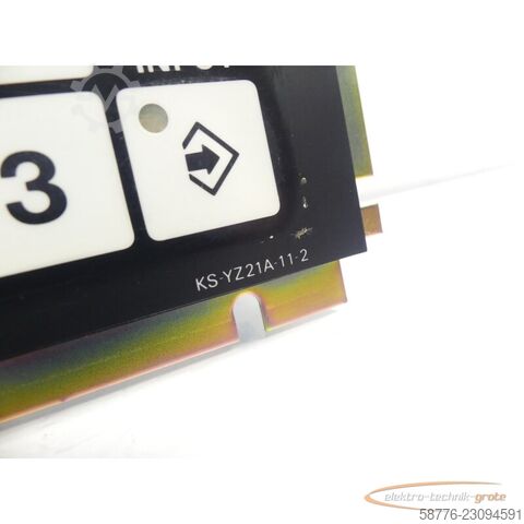 Komponent Mitsubishi KS-YZ21A-11 / 12KH260A Bedienf. GEB-26194HBS f. Mazak Quick Turn 8