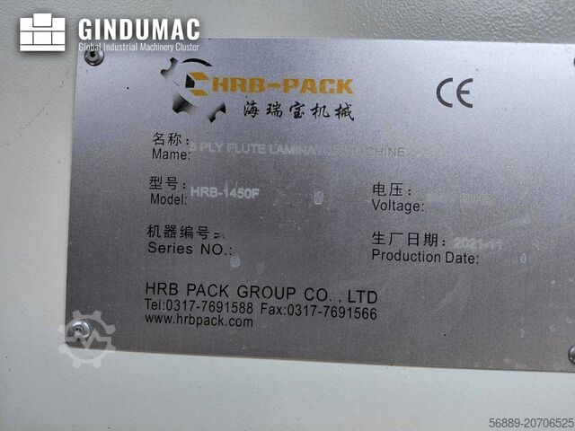 Prensa laminadora HRB HRB-1450F