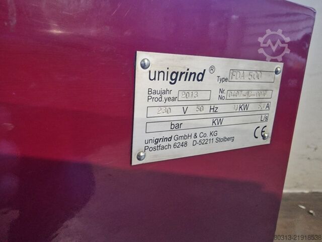 Rectificadora de mesa giratoria Unigrind FDA 500