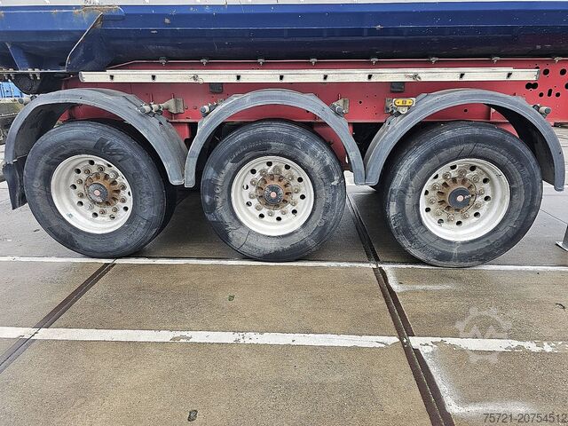 Avfallsbil SCHMITZ SKI 24 SL 7.2 STEEL HALFPIPE ALCOA SAF