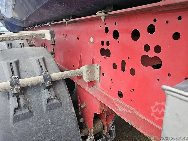 Avfallsbil SCHMITZ SKI 24 SL 7.2 STEEL HALFPIPE ALCOA SAF