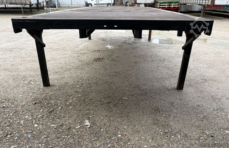 Byt karosseri öppet Krone 7,82m Baustoff Brücken Zurringe Kranbar