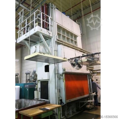 Presă cu coloană dublă - hidraulică CAVENAGHI 620 t (CE)