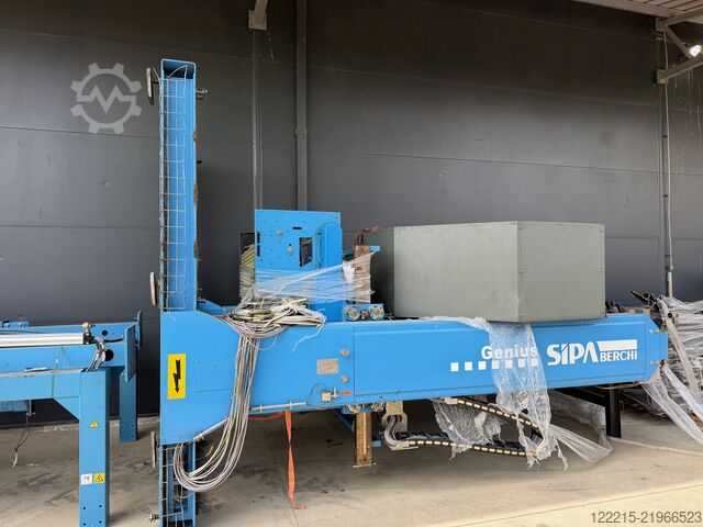 SIPA, ROBOPAC GENIUS PTF/1, HELIX HS30 Palletizer & Winder (2011) SIPA, ROBOPAC Palettierer & Wickler