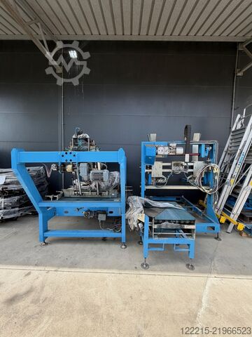 SIPA, ROBOPAC GENIUS PTF/1, HELIX HS30 Palletizer & Winder (2011) SIPA, ROBOPAC Palettierer & Wickler