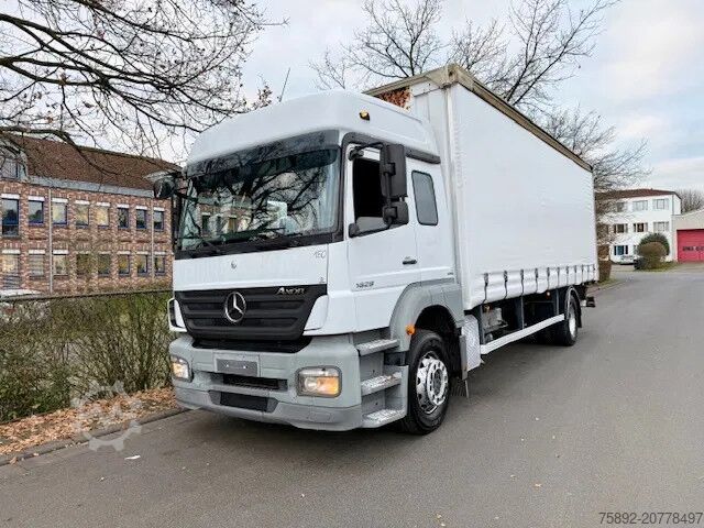 Các kế hoạch Mercedes-Benz Axor 1829 Fahrschule/Pritsche + Plane/Eu4/LBW