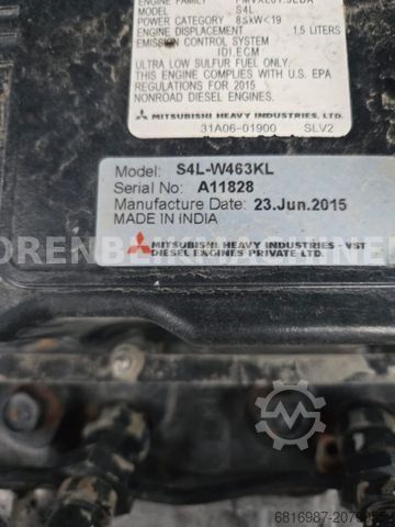 Mini excavator TEREX TC35