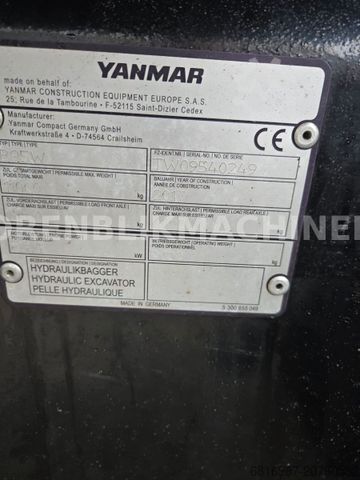 Mobile excavator YANMAR B 95W