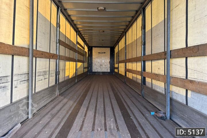 Συρόμενοι μουσαμάδες Pacton TBD.2 / DHOLLANDIA 2500kg / Steering axle