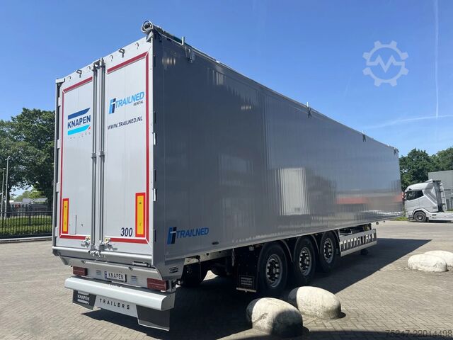 이동하는 층 Knapen Trailers K100 - 92m3 Zijwandbeschermzeil 10mm *huren/lea...