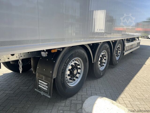 이동하는 층 Knapen Trailers K100 - 92m3 Zijwandbeschermzeil 10mm *huren/lea...