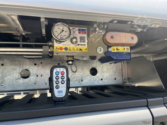 이동하는 층 Knapen Trailers K100 - 92m3 Zijwandbeschermzeil 10mm *huren/lea...