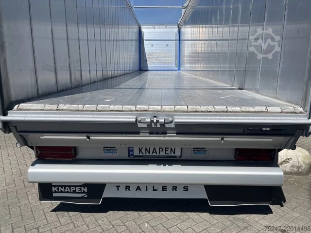 Piso móvel Knapen Trailers K100 - 92m3 Zijwandbeschermzeil 10mm *huren / l...