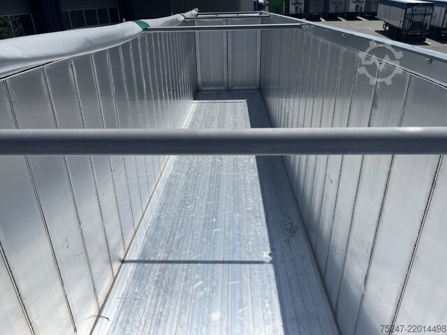 Piso móvel Knapen Trailers K100 - 92m3 Zijwandbeschermzeil 10mm *huren / l...