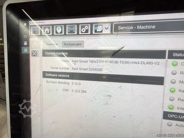 Bystronic XACT Smart 1603100 Bystronic XACT Smart 160/3100