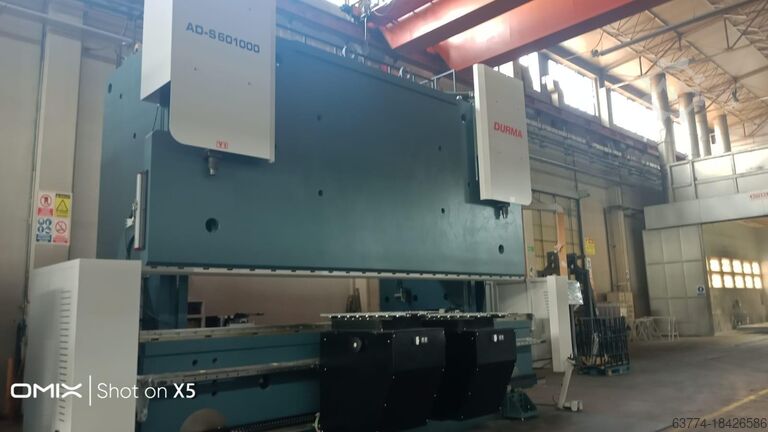 TRYCK BREMSEN DURMA AD-S 601000 6 Meter | 1000 Tonnen |