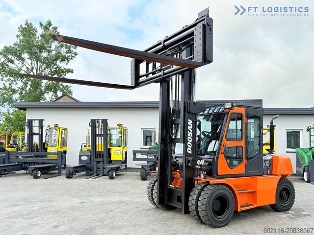 4-Rad-Gabelstapler DOOSAN 70 / DUPLEX / FORK 2500MM / POSITIONER