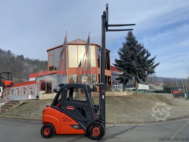 Вилочный погрузчик на сжиженном газе Linde H 35 T - 02 - 393