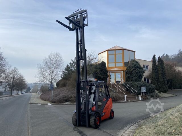 Вилочный погрузчик на сжиженном газе Linde H 35 T - 02 - 393